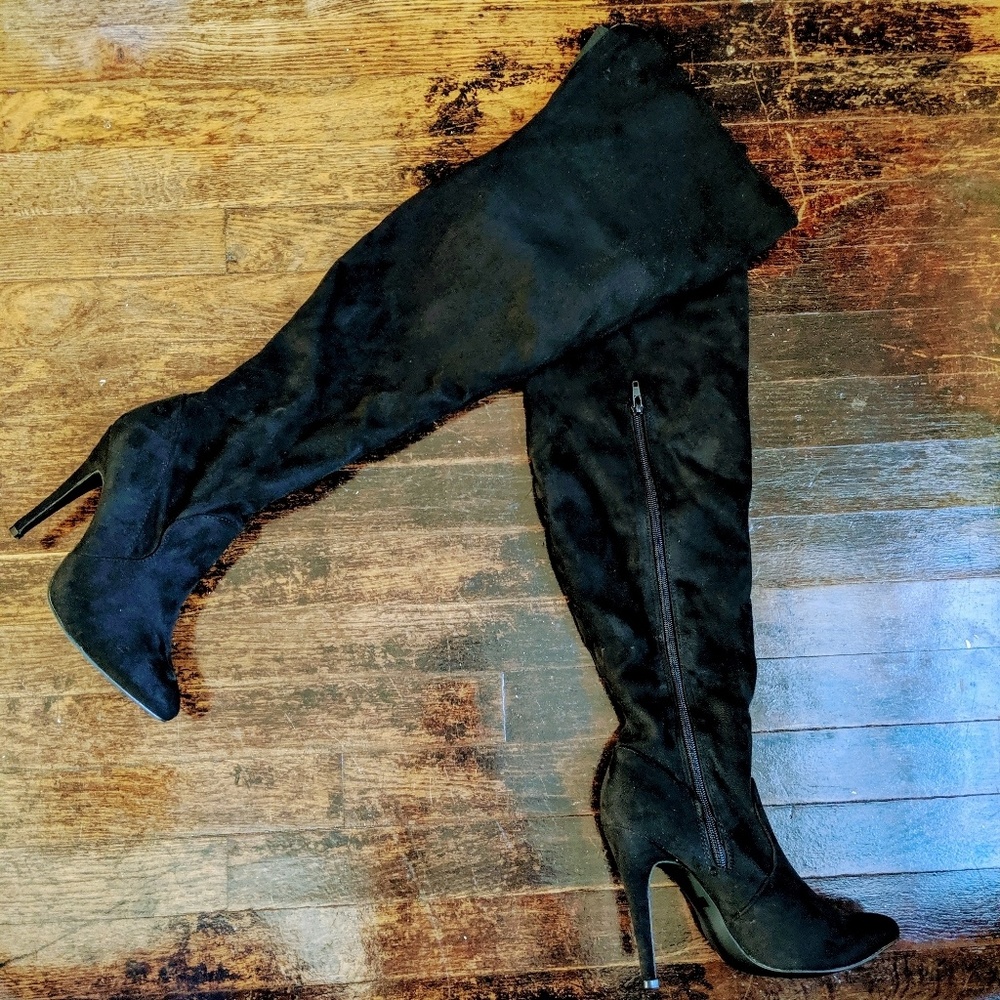 Thigh high boots